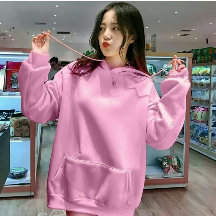 ALIPIO FASHION - SWEATER HOODIE POLOS / hoodie wanita / keren / terbaru