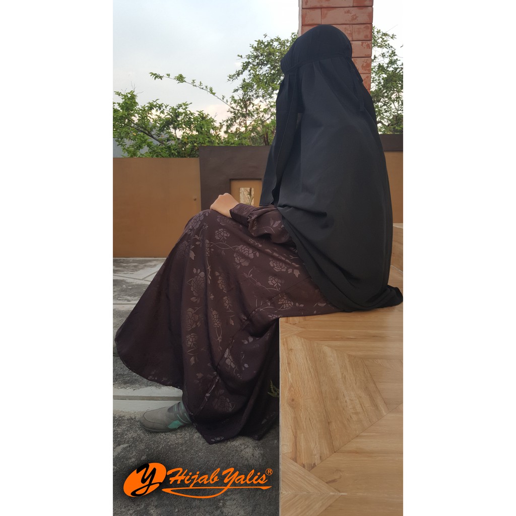 Gamis wollpeach Embos type Khodijah