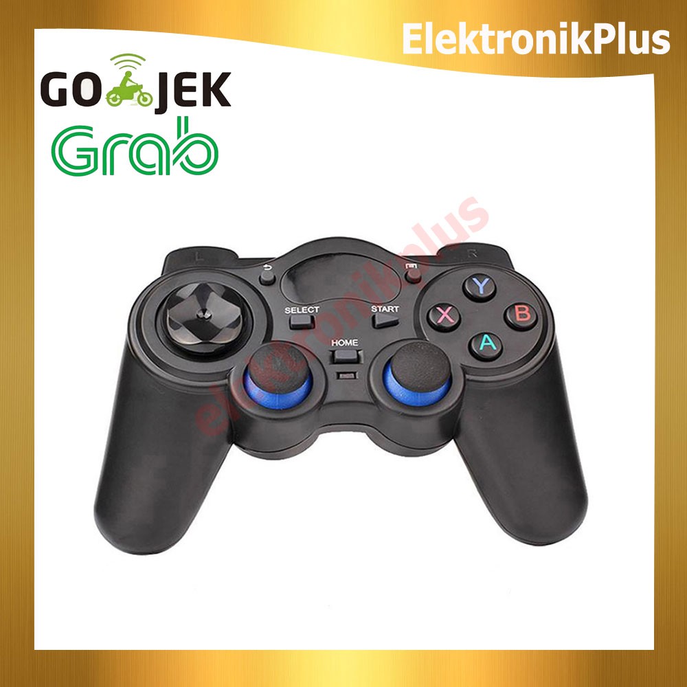 Joystick Gamepad Wireless 2.4GHz untuk Smart TV Box Android Laptop Komputer