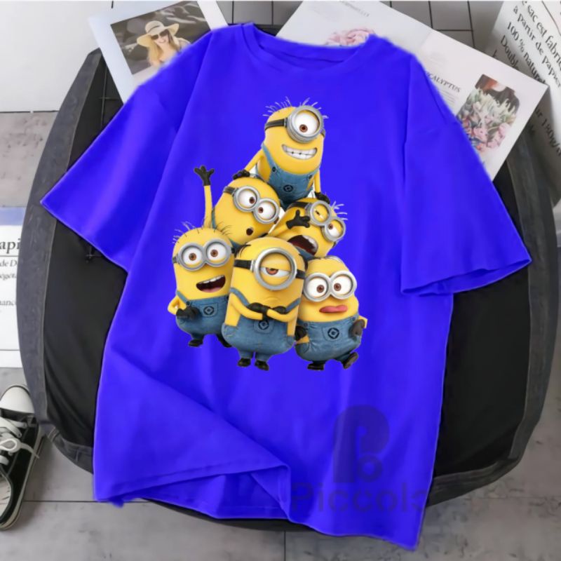 baju Kaos anak Minion lucu bahan premium