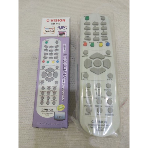 Remote TV LG tanpa setting untuk tv tabung.