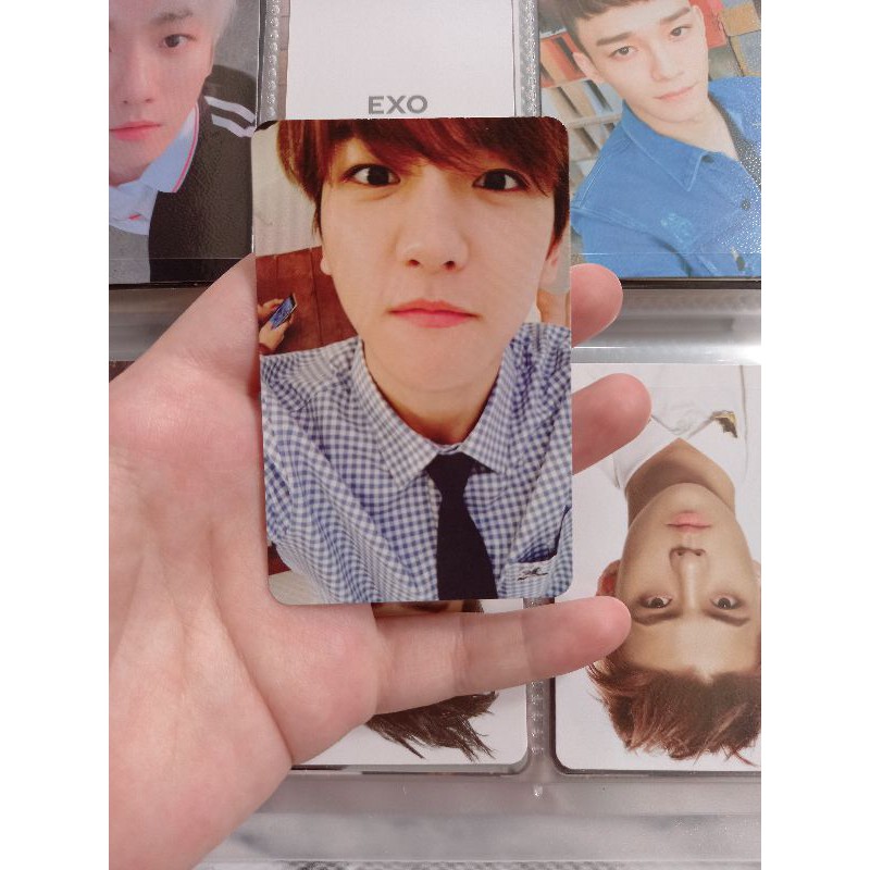 photocard pc baekhyun exo exodus (museum)