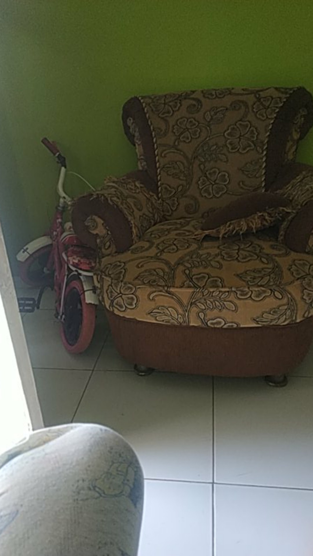 Ms Bisa Cod - Salwa Long Tunik Batik Tenun Troso / Atasan Batik Blanket Jepara / Lurik Handmade