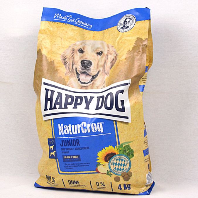 

HAPPYDOG Makanan Anakan Anjing NATURCROQ Junior 4kg