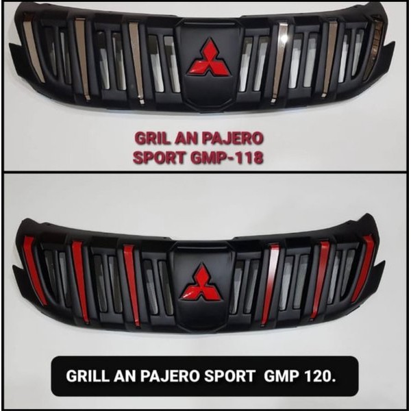 Grill depan apollo All New Pajero Sport