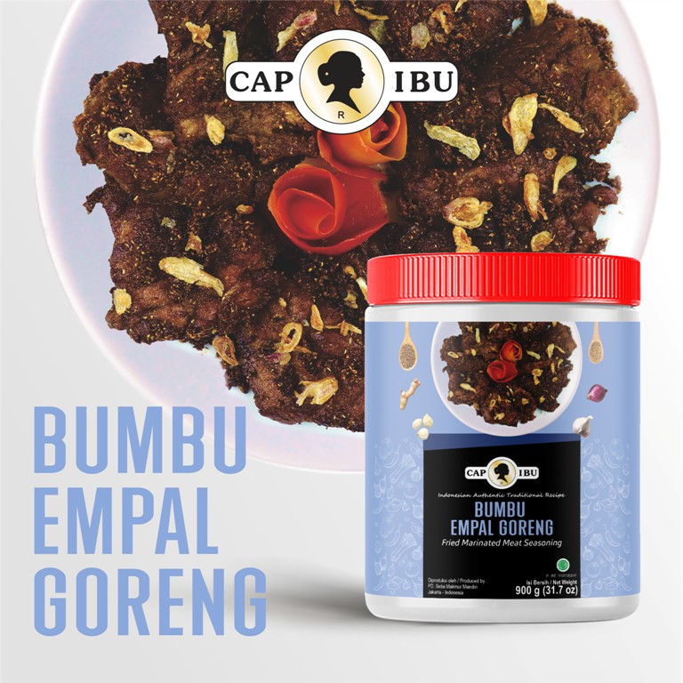 CAP IBU Bumbu Empal Goreng Kemasan Pot