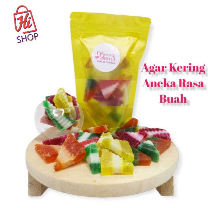 

Agar-Agar Kering Aneka Rasa Buah Premium Mix Colour