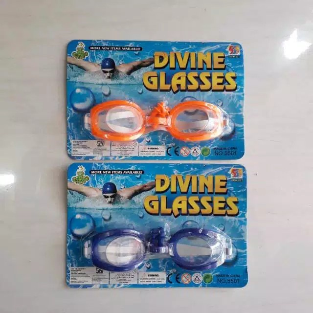 Kaca Mata Renang Anak 2-11 Tahun Diving Glasses - 8801