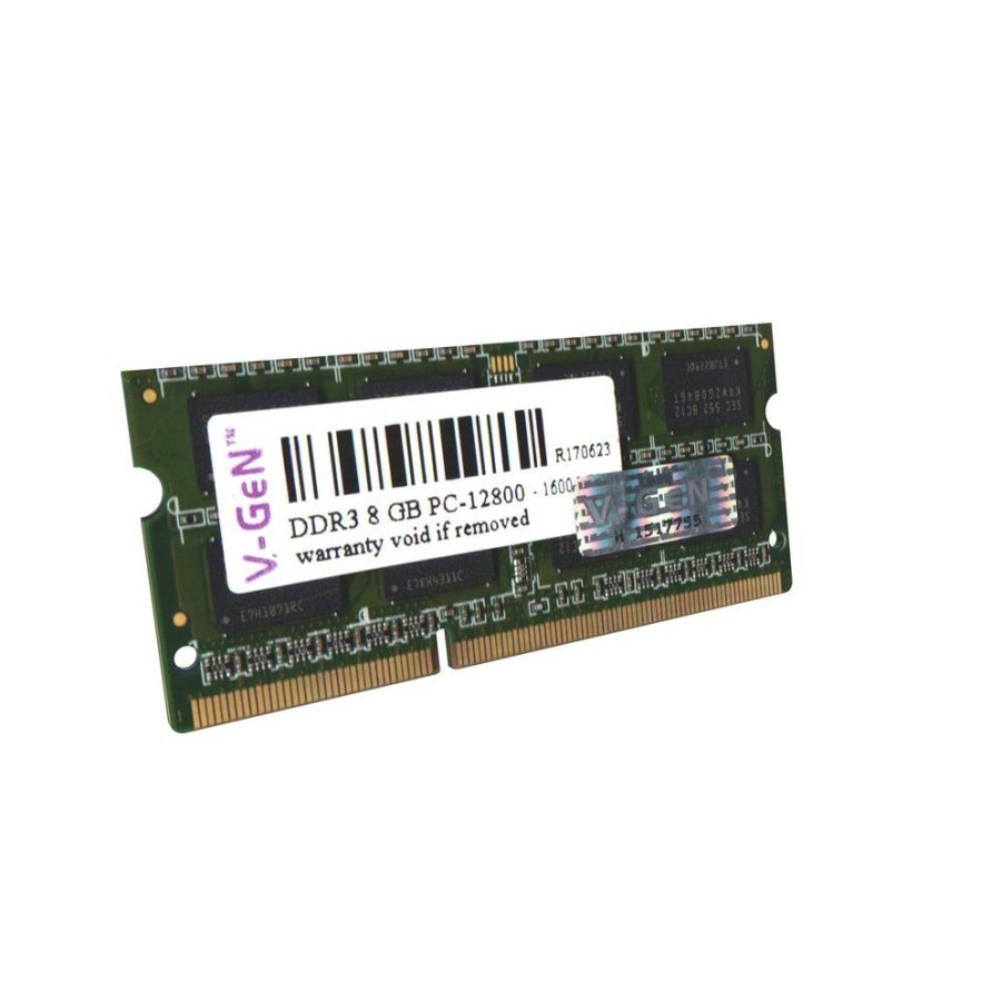 RAM V-GEN SODIMM DDR3 8GB PC12800 PLATINUM VGEN RAM NOTEBOOK LAPTOP