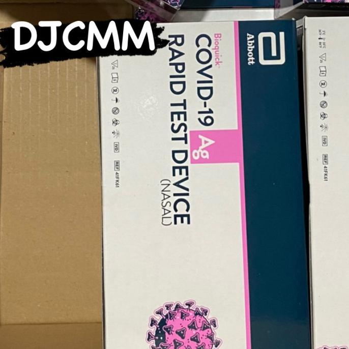 Ready Swab Antigen Bioquick Abbott Nasal Nasofaring 1 box Ijin Kemenke