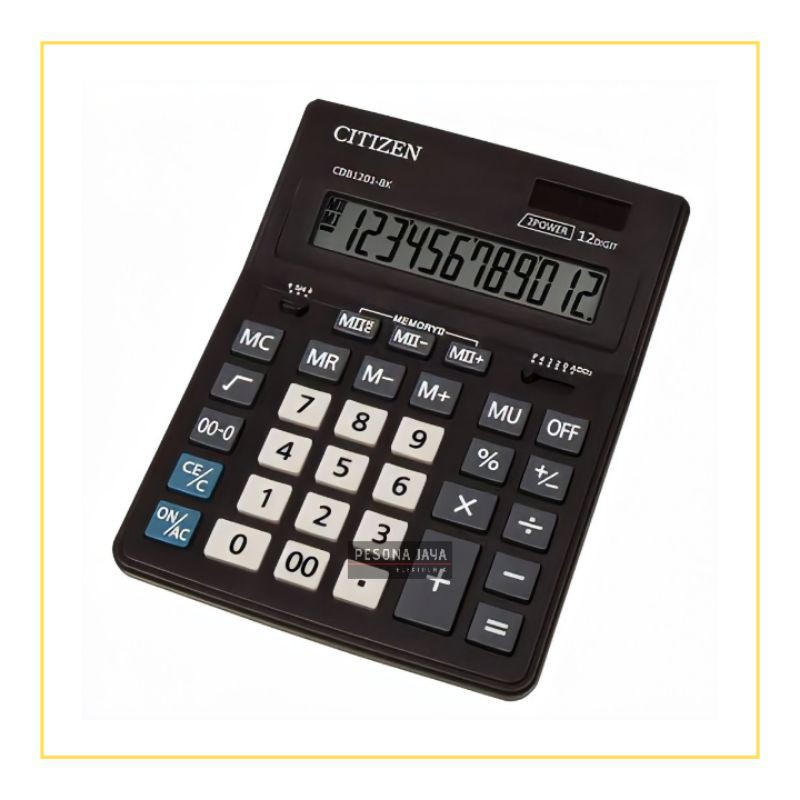 

Kalkulator CITIZEN CBD-1201 BK