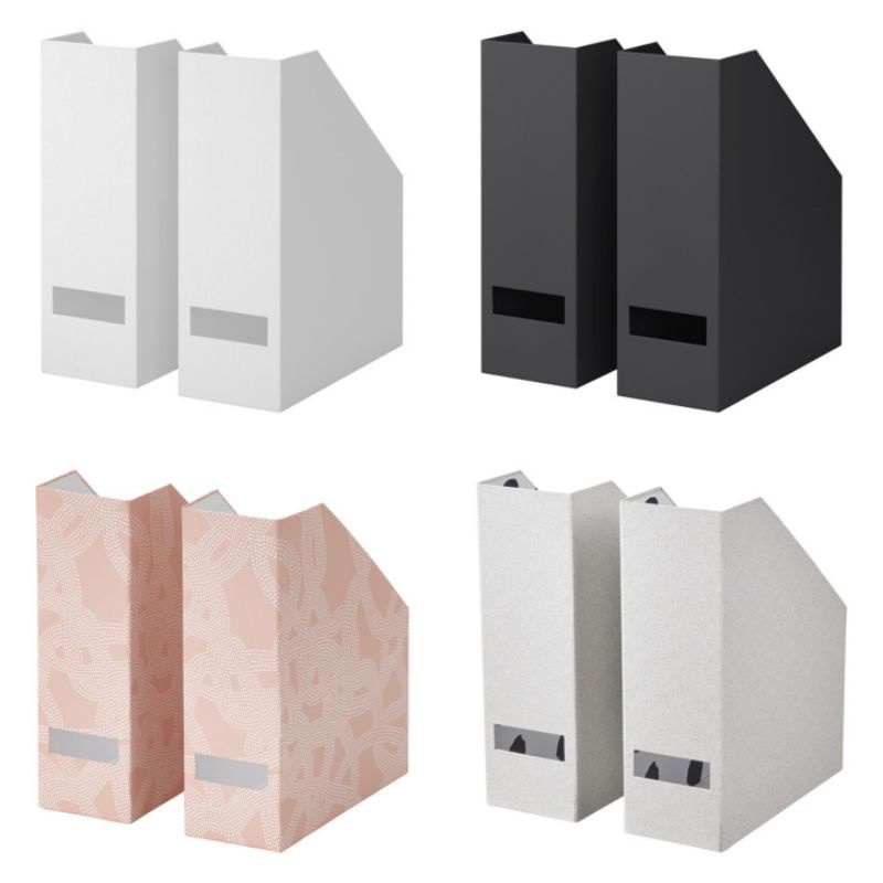 TJENAS BOX FILE KARTON, FILE MAJALAH , SET ISI 2