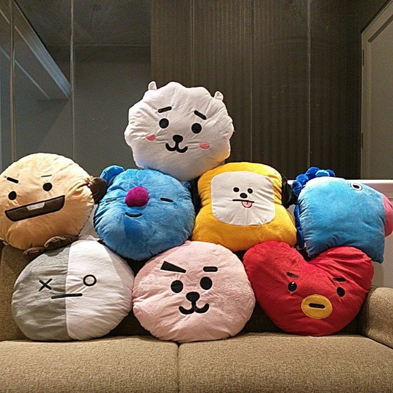 Bantal Kepala BT21 BTS 50cm ukuran Jumbo