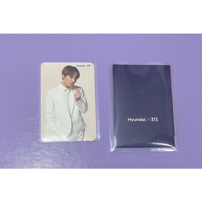 PC Photocard Hyundai x BTS event GIIAS Jakarta Jungkook JK