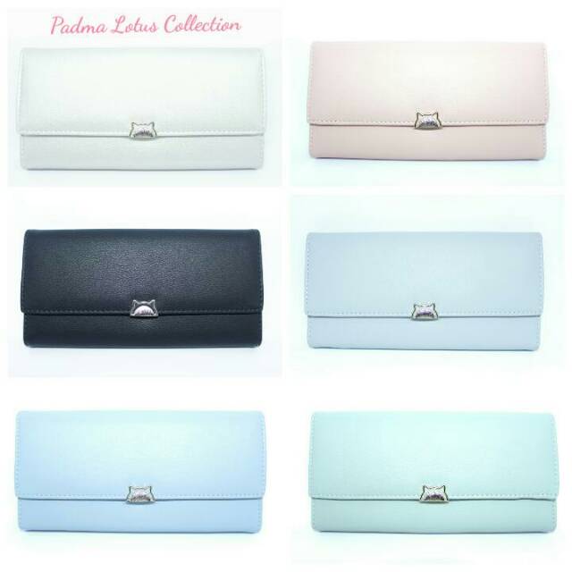 Dompet Wanita PLC Simple Fancy Banyak slot kartu Premium Quality