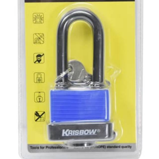 Krisbow Gembok Panjang Tahan Air 50 Mm - gembok pagar krisbow