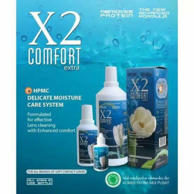 X2 Comfort 120ML Cairan Softlens