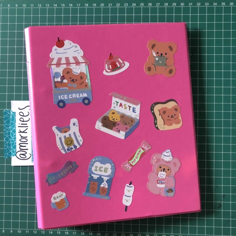 

Binder Bambi A5 + 10 sleeve ultra pro Preloved - binder photocard pc ultrapro 4p 2 ring