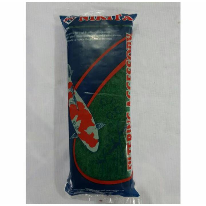 Kapas biological sponge biru aqaurium media filter