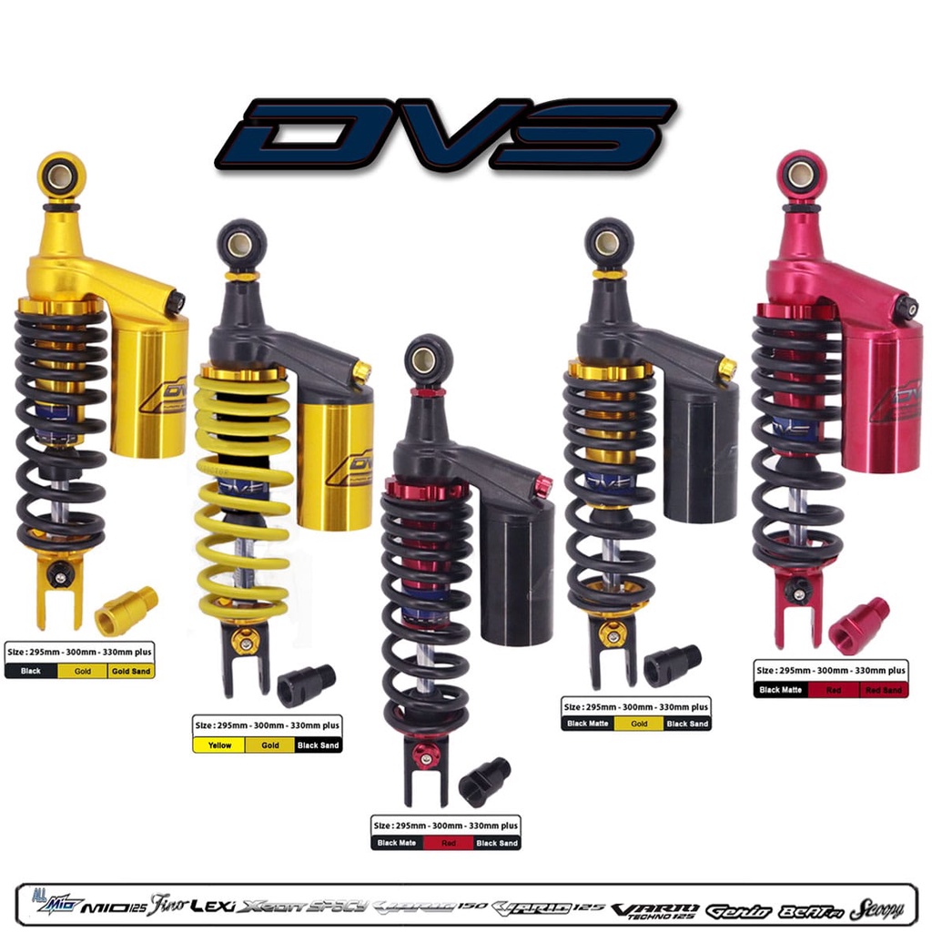 Shock Tabung Shockbreaker Tabung Barracuda Type New G Plus Series Universal Vario,Beat,Scoopy,Genio,Spacy,Fazzio,Fino,Lexi,Xeon,Mio,Mio J,Mio Soul,Xride Dan Motor Lain Nya