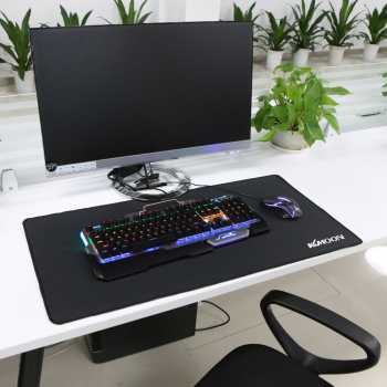 Mouse Pad Gaming Mouse Pad XL Besar Polos Hitam