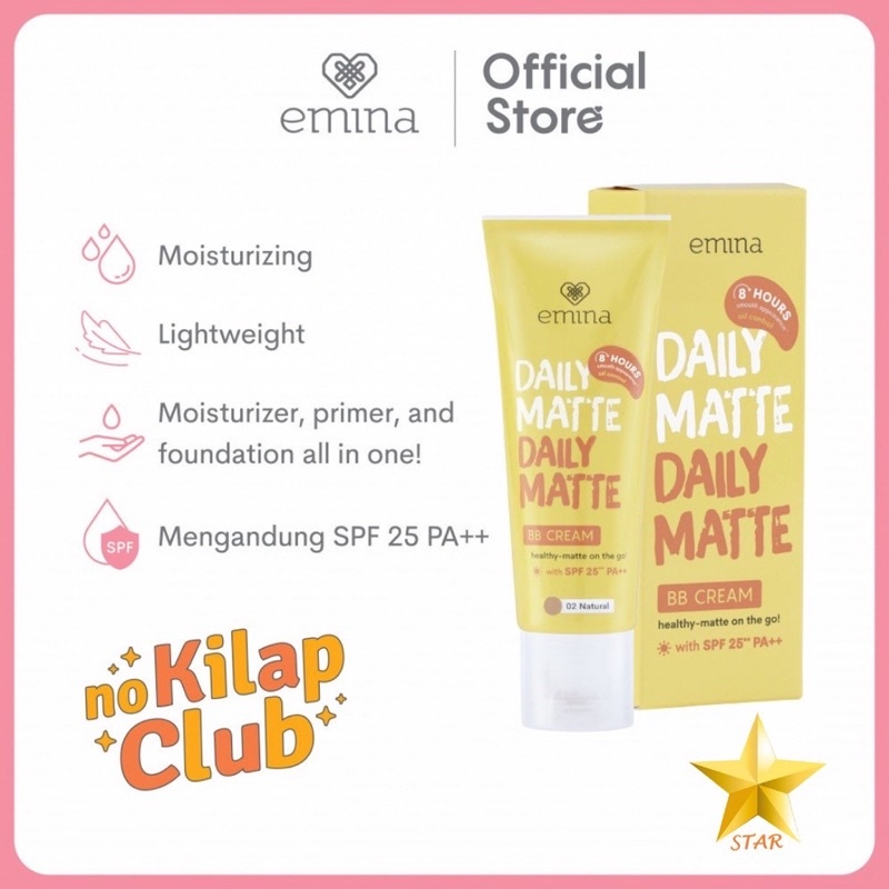 EMINA DAILY MATTE BB CREAM / EMINA BB CREAM