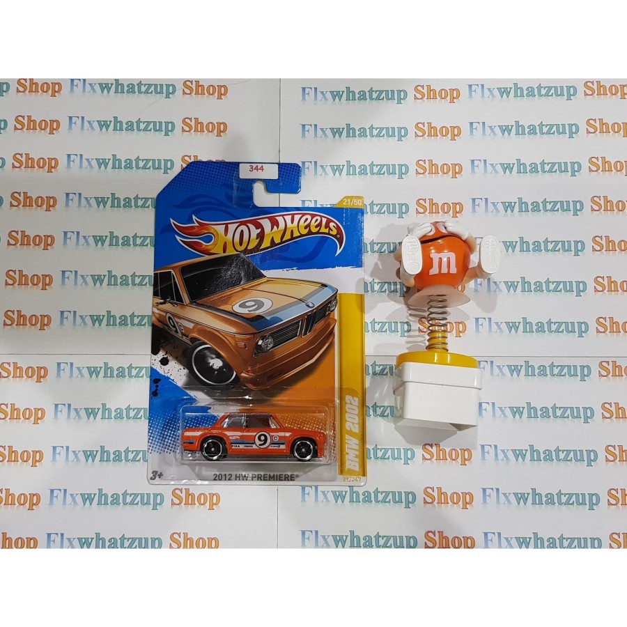 Hot Wheels BMW 2002 (2012 HW PREMIERE) - ORANGE