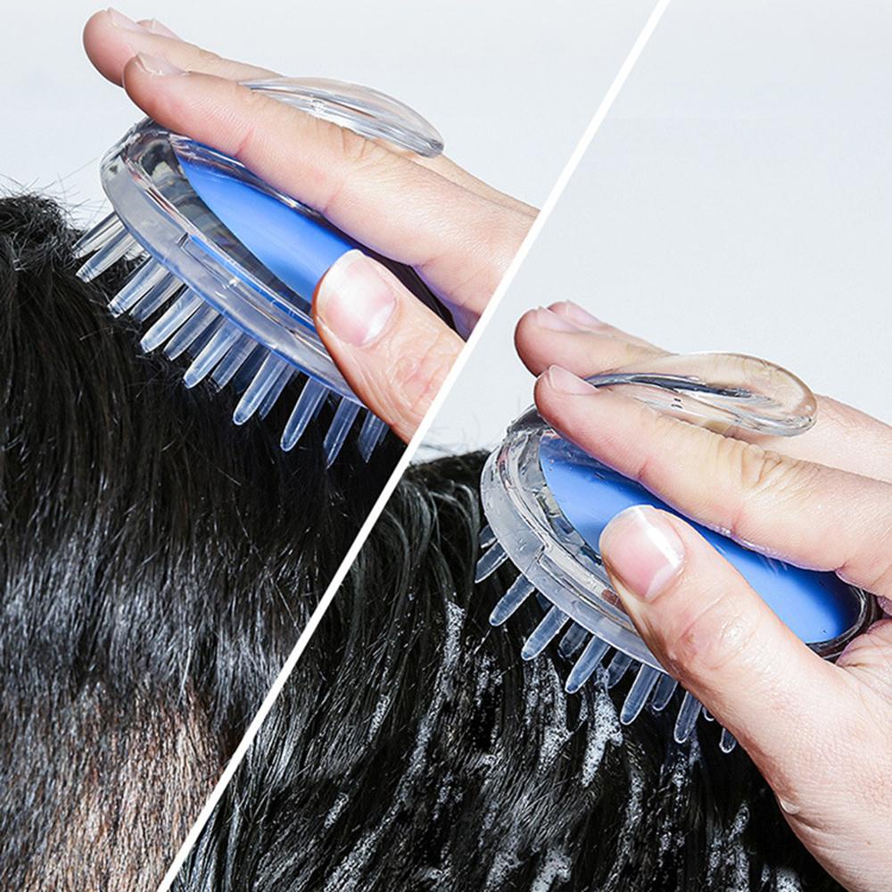 Sikat Shampo Nanas Mode Wet &amp; Dry Grooming Comb Styling Tools Melancarkan Pertumbuhan Rambut Kepala Tubuh Pijat