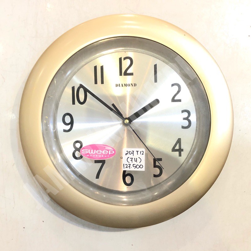 Jam Dinding Diamond 207T-12 Mesin Sweep