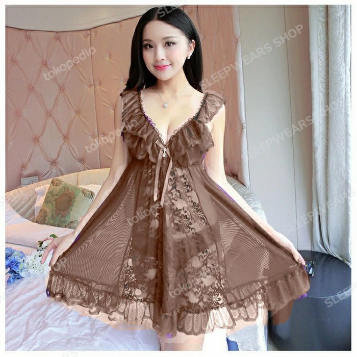 Baju Tidur - Lingerie- Daster-Baju Tidur Wanita Sexy 005 Jumbo