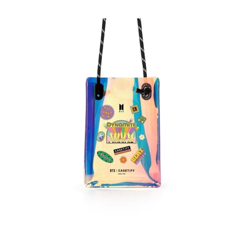 READY STOCK OFFICIAL BTS DYNAMITE SLING ON BAG CASETIFY [WARNA GALACTIC DREAM SEPERTI GAMBAR]