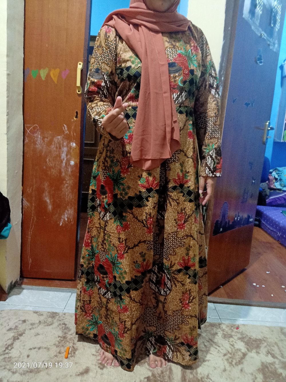 Batik Couple Motif Toples Sarimbit Keluarga