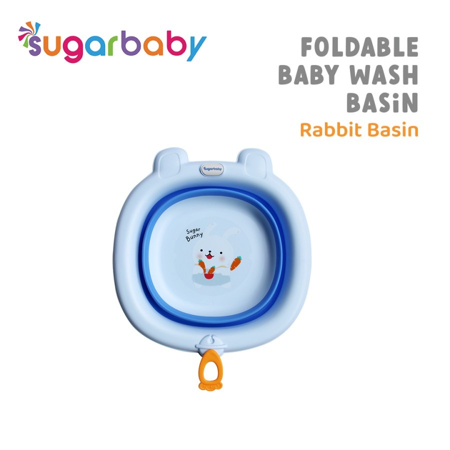 Sugar Baby Foldable Baby Wash Basin RABBIT SERIES