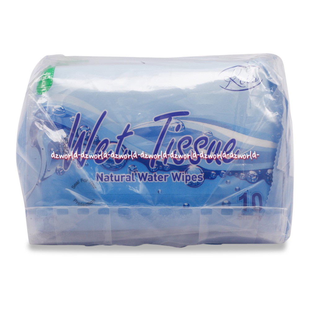 Wet Tissue Mint Tea Isi 5 Pcs Tisu Basah Dengan Aroma Mint