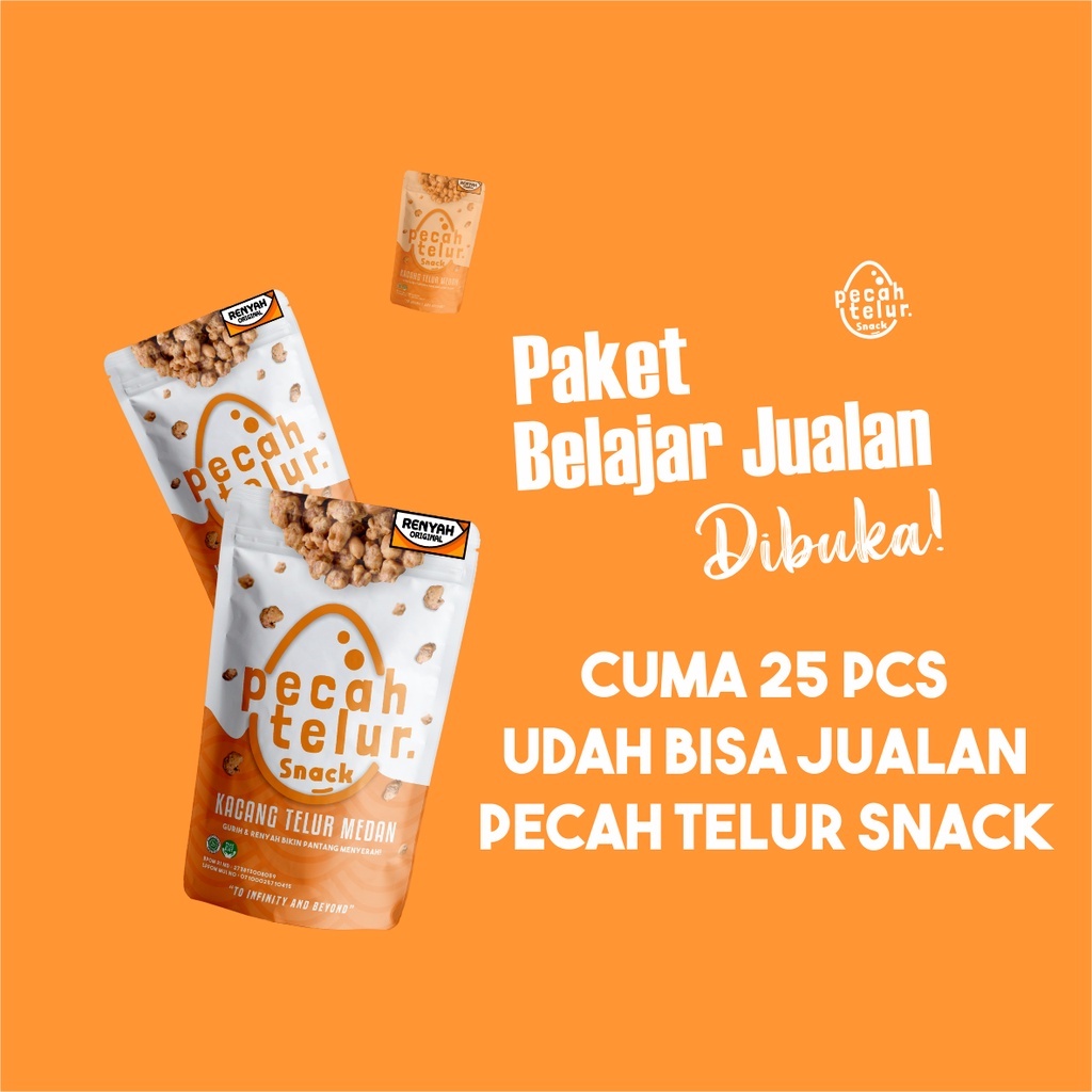 

Pecah Telur Snack I Paket Belajar I 25 Pcs