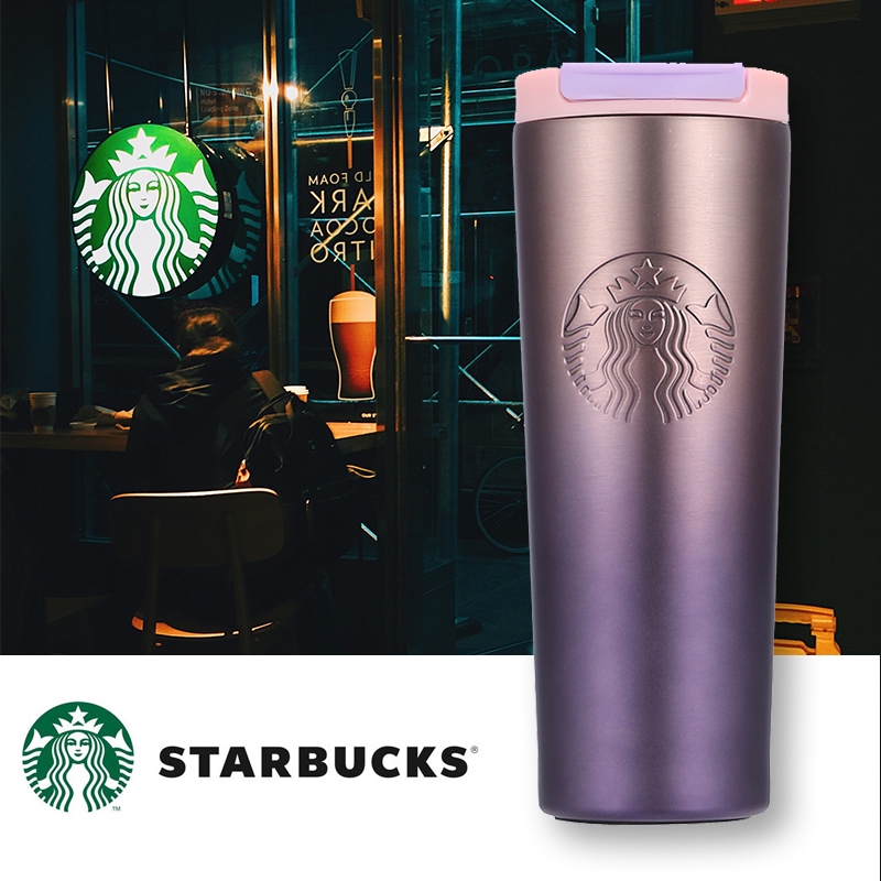 (BISA COD) Tumbler Starbucks Termos Thermos Botol Minum Stainless Tumbler Siren Troy Starbucks