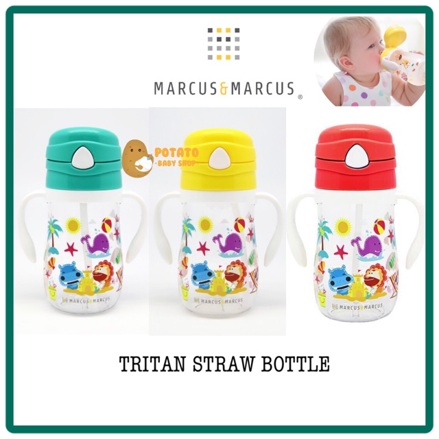 Marcus &amp; Marcus tritan straw bottle