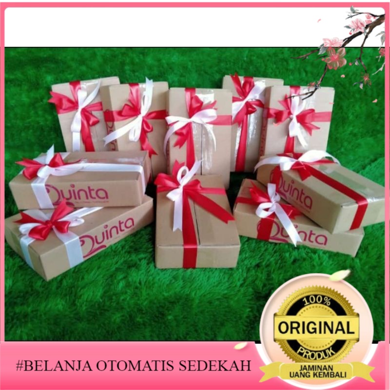 

Box tambahan extra bungkus kado bisa request ucapan