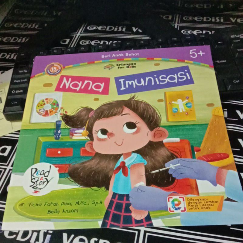 

BUKU ERLANGGA FOR KIDD SERI ANAK NANA IMUNISASI