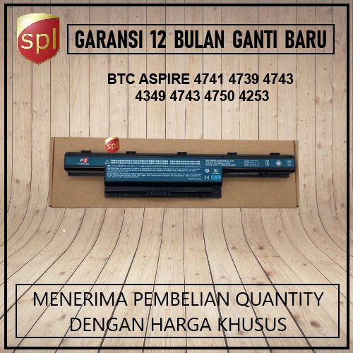 Baterai ACER ASPIRE 4741 4738 4739 4743 4349 4743 4750 4752