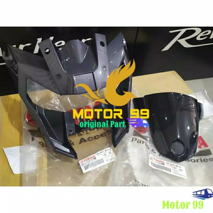 Batok lampu depan dan Visor Vixion advance nva ori ygp