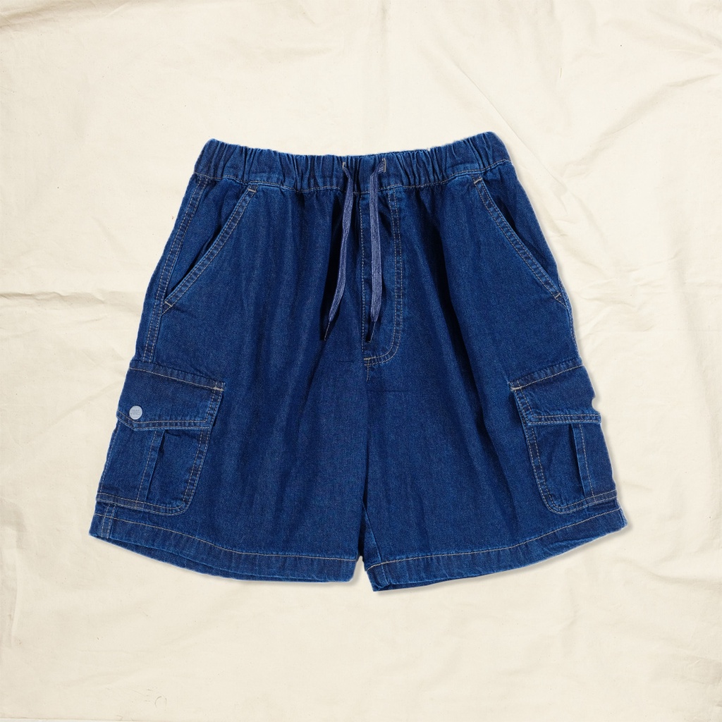 Jimmy and Martin - Basic Cargo Short Denim Pants - 5440