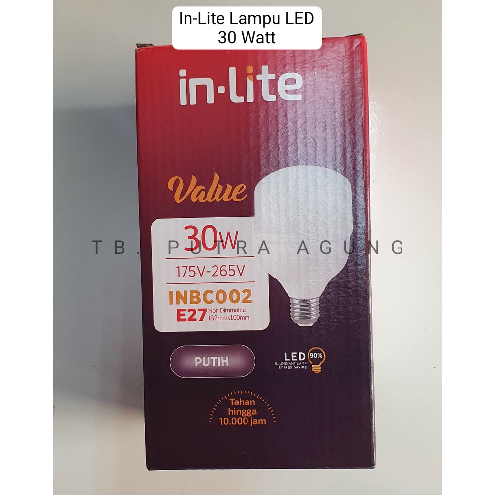 In-lite Lampu LED 30W & 50W