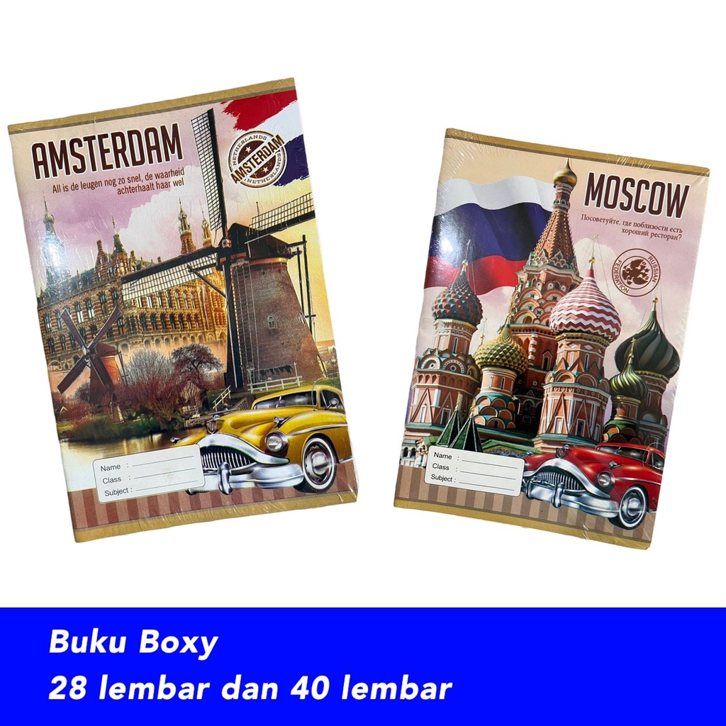 

HJK Buku Tulis Boxy Isi 40 Lbr YOU (Produksi KIKY)