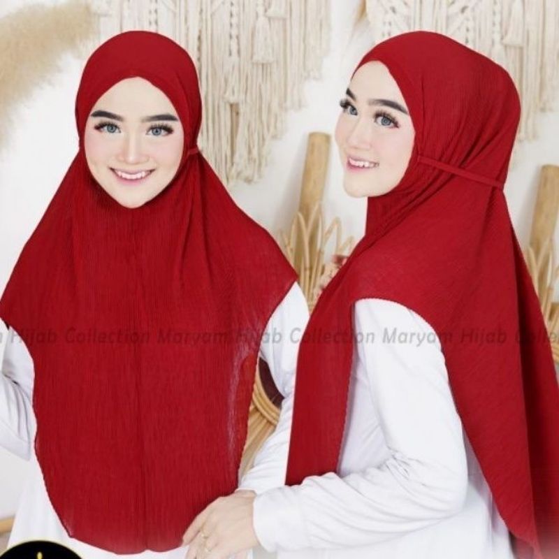 Bergo Maryam Plisket Lidi