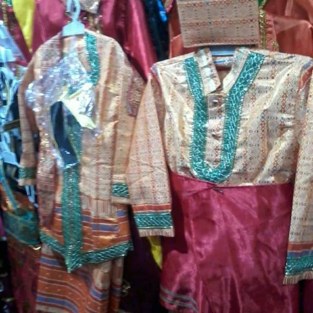  Baju  adat melayu  TK SD Pakaian adat melayu  anak 