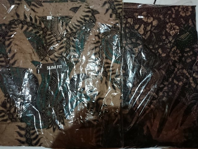 Kemeja Batik Pria Lengan Panjang Size M L Xl Xxl(melayani Pesanan Seragam)