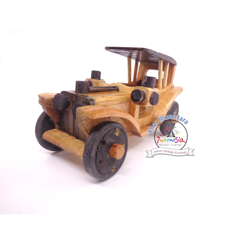 Mobil Klasik Duesenberg Miniatur Diecast Kayu Mobil Antik Kuno Mainan