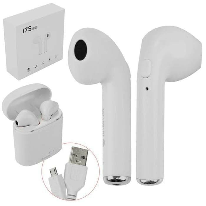 Headset bluetooth TWS Murah wireless earphone HBQ i7s earphone bagus