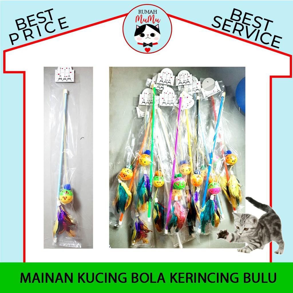 MAINAN KUCING BOLA KERINCING INTERAKTIF MURAH BERKUALITAS TERMURAH